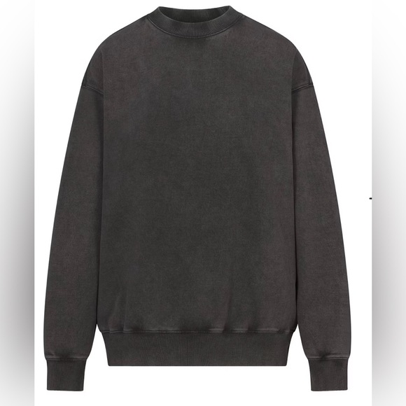 SKIMS Sweaters - SKIMS Boyfriend Fleece CREWNECK PULLOVER | Color: ASH Size: Large | Soldout